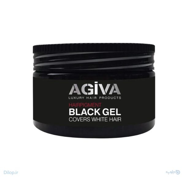 ژل موی سیاه آگیوا مدل Black Gel حجم ۲۵۰ میل