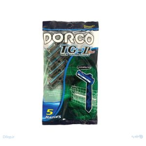 ژیلت دو لبه دورکو DORCO مدل TG-II Plus بسته 5 عددی